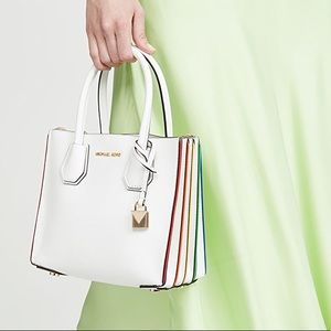 NWT MICHAEL KORS MERCER RAINBOW BAG